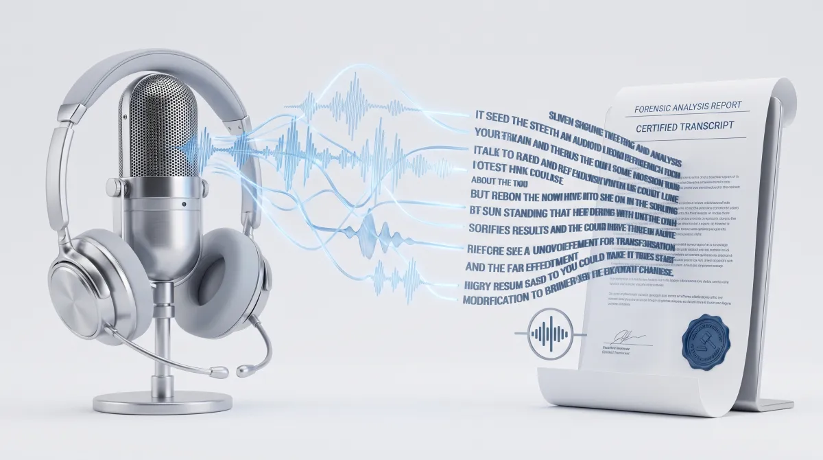 Trascrizione forense di una registrazione audio — Cyber Lex